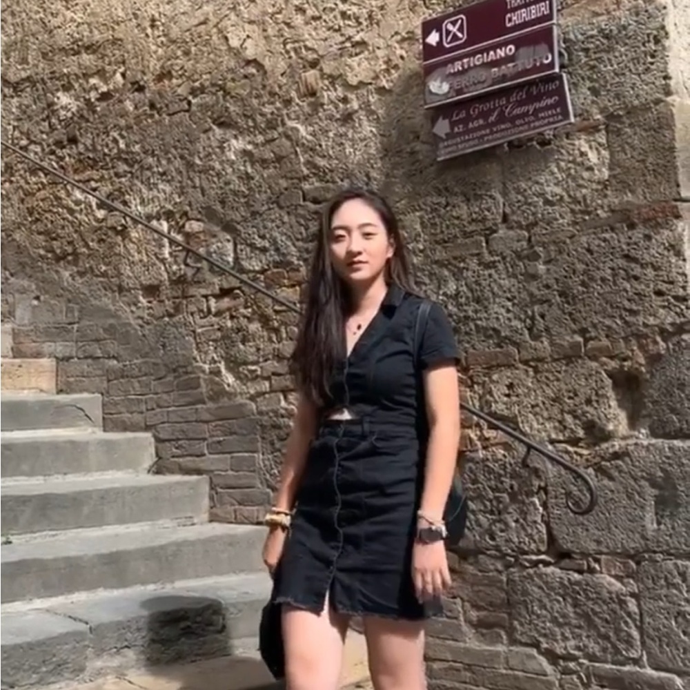 Zara Dresses | Denim Dress